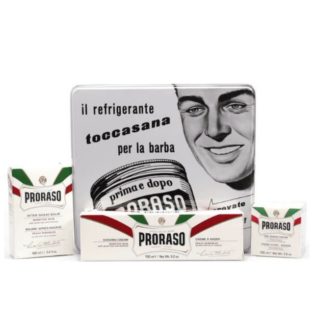 Proraso Σετ Περιποίησης για Γένια Toscana με Pre-shave Cream 100ml, Shaving Cream 150ml & After Shave Balm 100ml 8004395003600