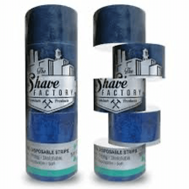 THE SHAVE FACTORY PAPER NECK STRIPS- 500 STRIPS